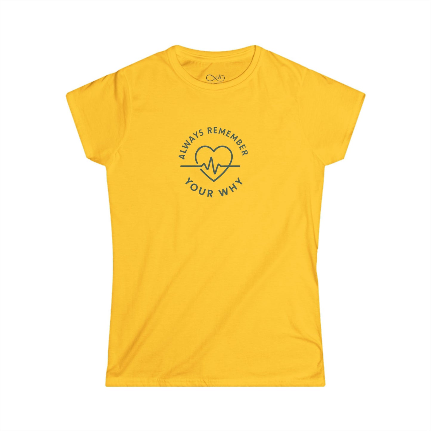 Always Remember Your Why Soft Tee, Inspirational Gift, Fitness Apparel, Casual Wear, Self-Care Reminder