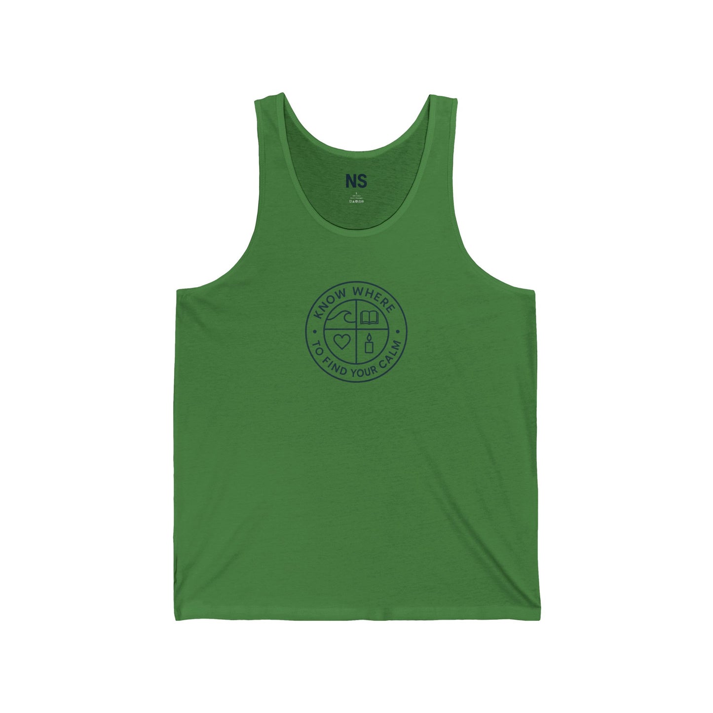 Find Your Calm Unisex Jersey Tank