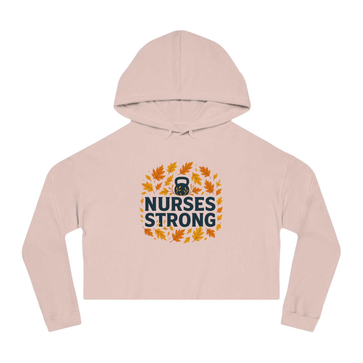 Fall Leaves Cropped Hoodie