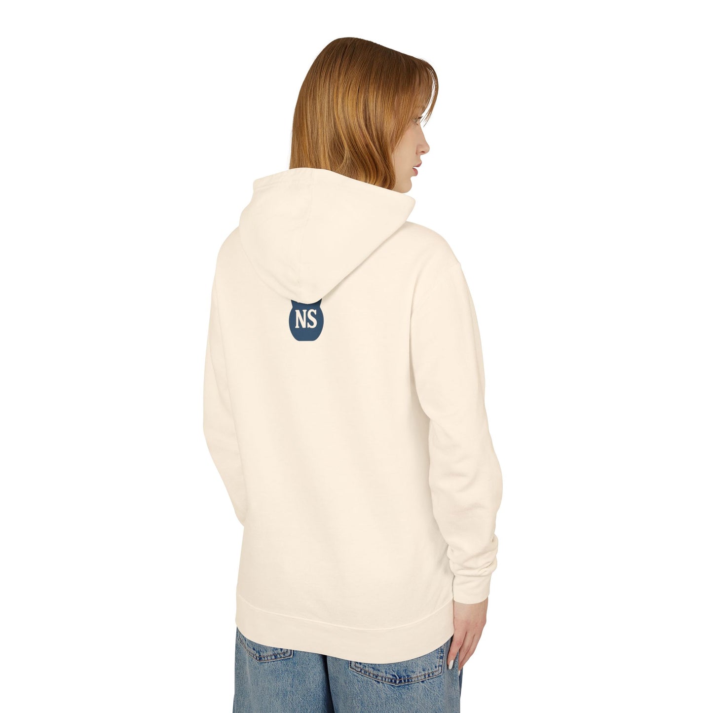 Balance Wellness Design, Cozy Gift for Mindfulness, Lightweight Hooded Sweatshirt, Yoga, Fitness, Relaxation, Self-Care