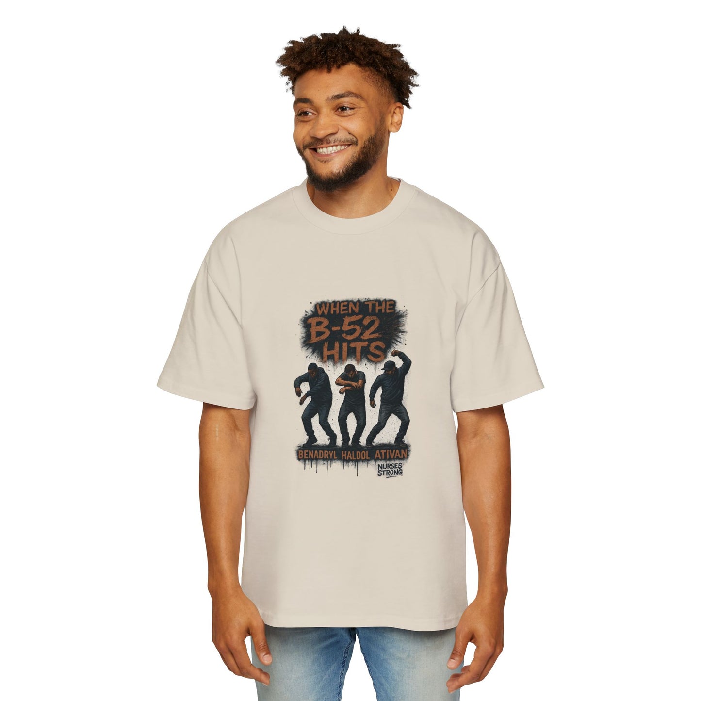 B-52 Hits Retro Vibe Oversized Tee -Casual Wear