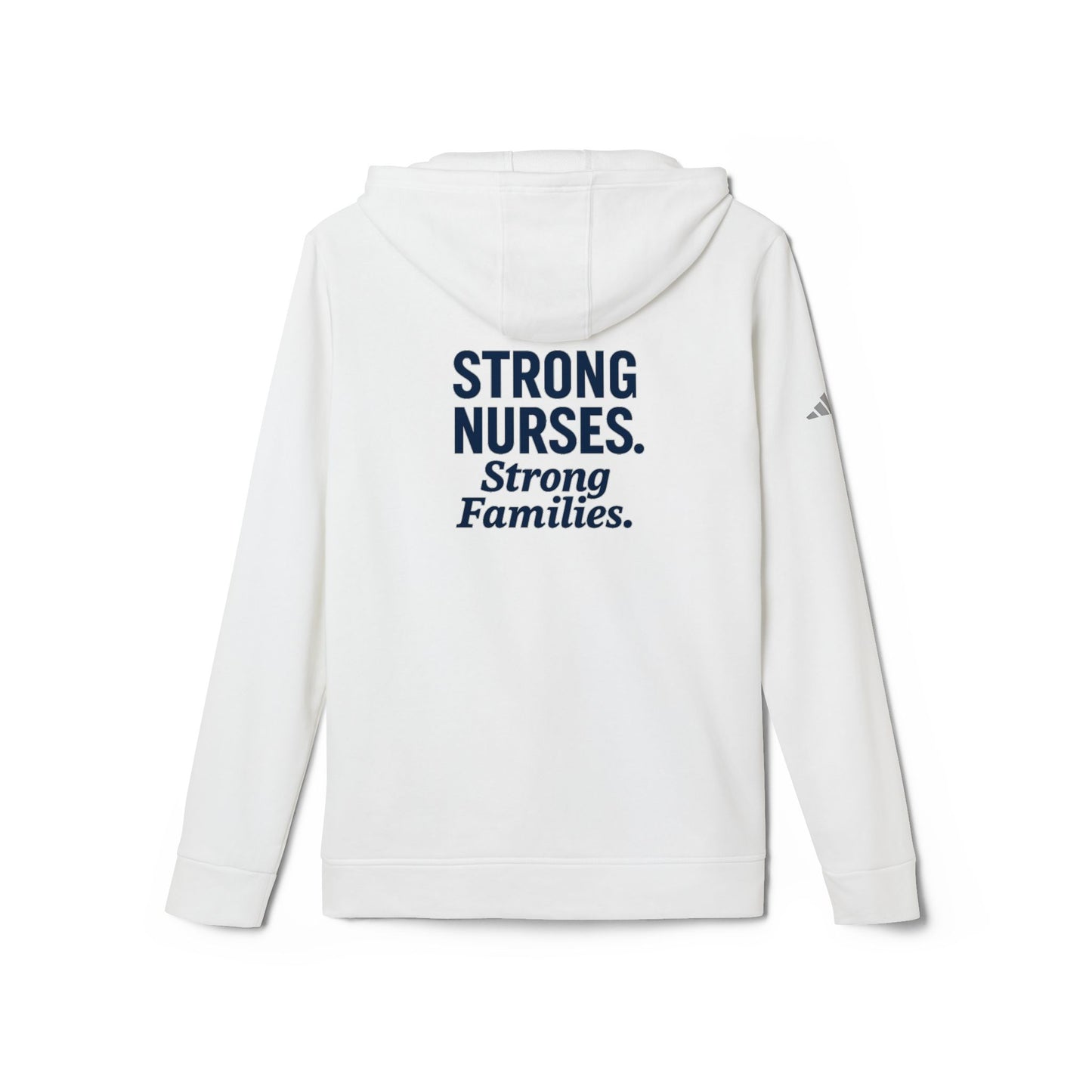 Nurses Strong Hoodie, Unisex Fleece Pullover, Comfortable Nursing Gift, Medical Apparel, Appreciation Sweatshirt, Motivational Wear