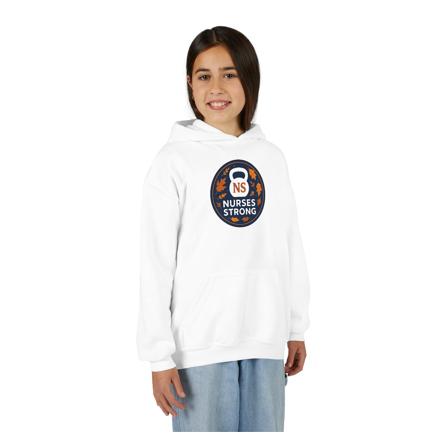 Nurses Strong Hoodie, Youth Sweatshirt, Gift for Nurses, Nursing School Apparel, Healthcare Worker Hoodie, Medical Student Sweater