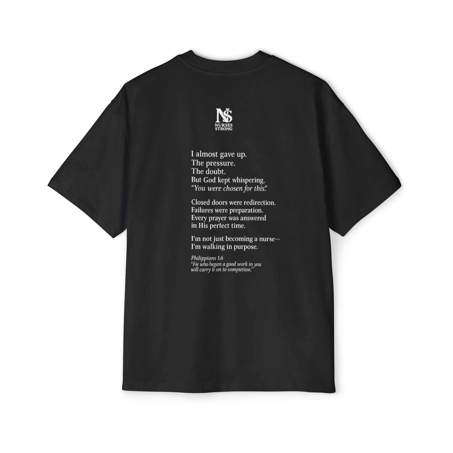 Guided by Faith, Men's Heavy Oversized Tee - Relaxed Casual Vibes, Everyday Wear,