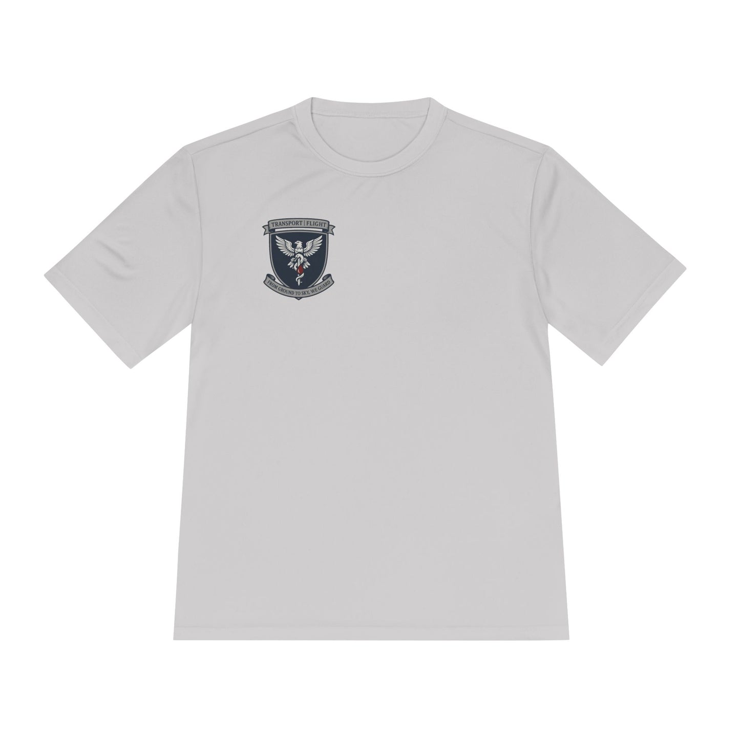 Transport/Flight Moisture Wicking Tee - Comfortable Athletic Shirt, Fitness Wear, Active Lifestyle, Sports Apparel, Workout Top