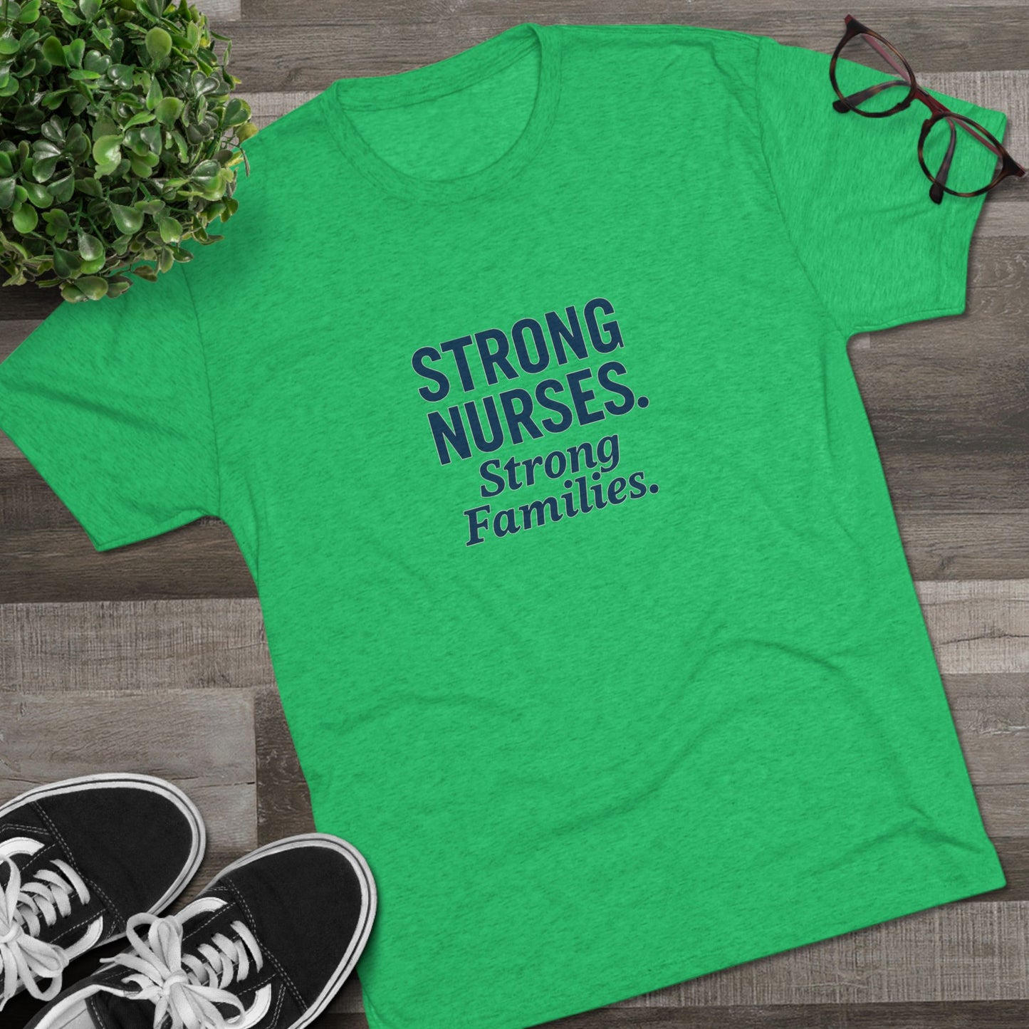 Strong Nurses Unisex Tri-Blend Tee | Nurse Appreciation Gift, Healthcare Staff Shirt, Inspirational Crew Neck, Medical Professional [...]