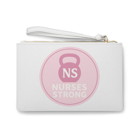 Nurse Appreciation Clutch Bag, Gift for Nurses, Nursing School Graduation, Strong Women Accessory, Healthcare Professional Gifts