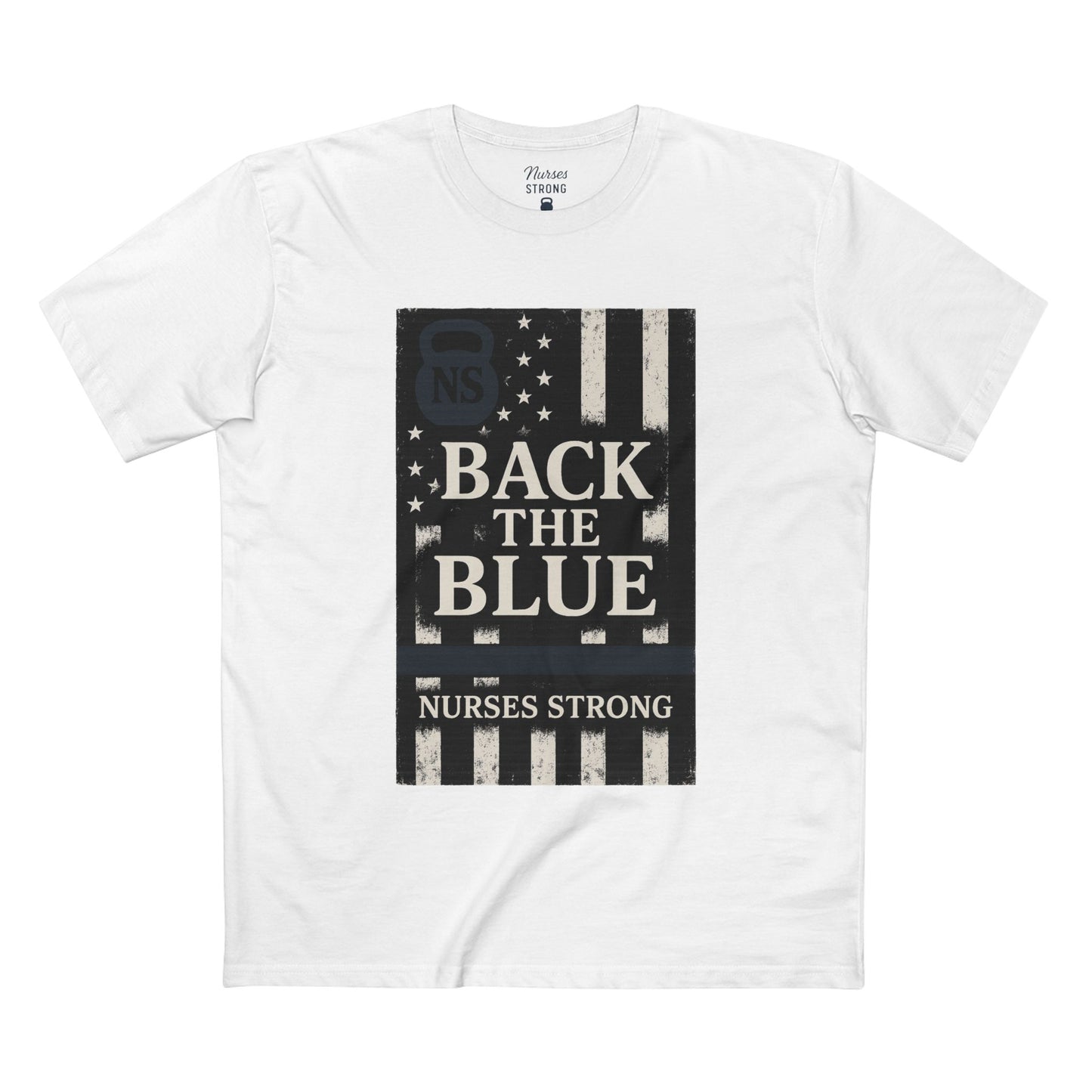 Back the Blue, Nurse Support Tee, Casual Wear
