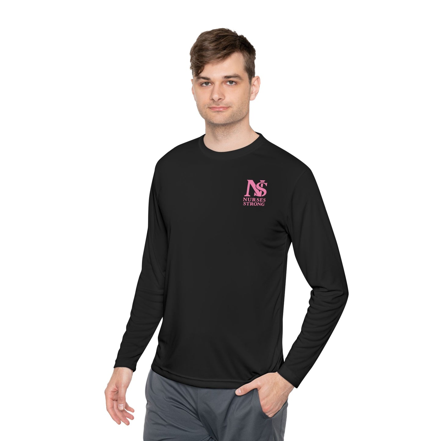 Unisex Lightweight Long Sleeve Tee - Nurses Strong T-Shirt for Healthcare Workers, Gift for Nurses, Fitness Shirt, Casual Wear, [...]