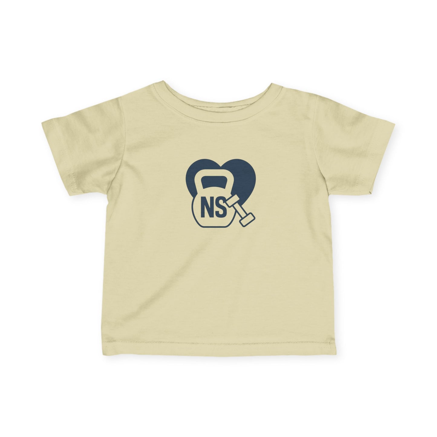 Heart & Kettlebell Infant Tee, Cute Baby Workout Shirt, Newborn Gift for Fitness Parents, Baby Clothes for Gym Lovers, Unique Baby [...]