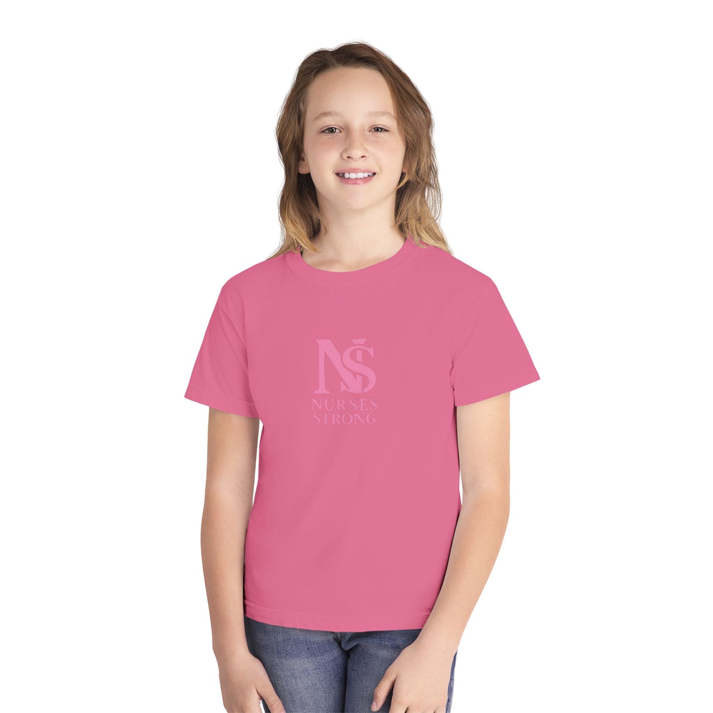 Nurses Strong Youth Tee, Inspirational Shirt for Future Nurses, Motivational Gift, Medical Student Apparel, Health Care T-Shirt