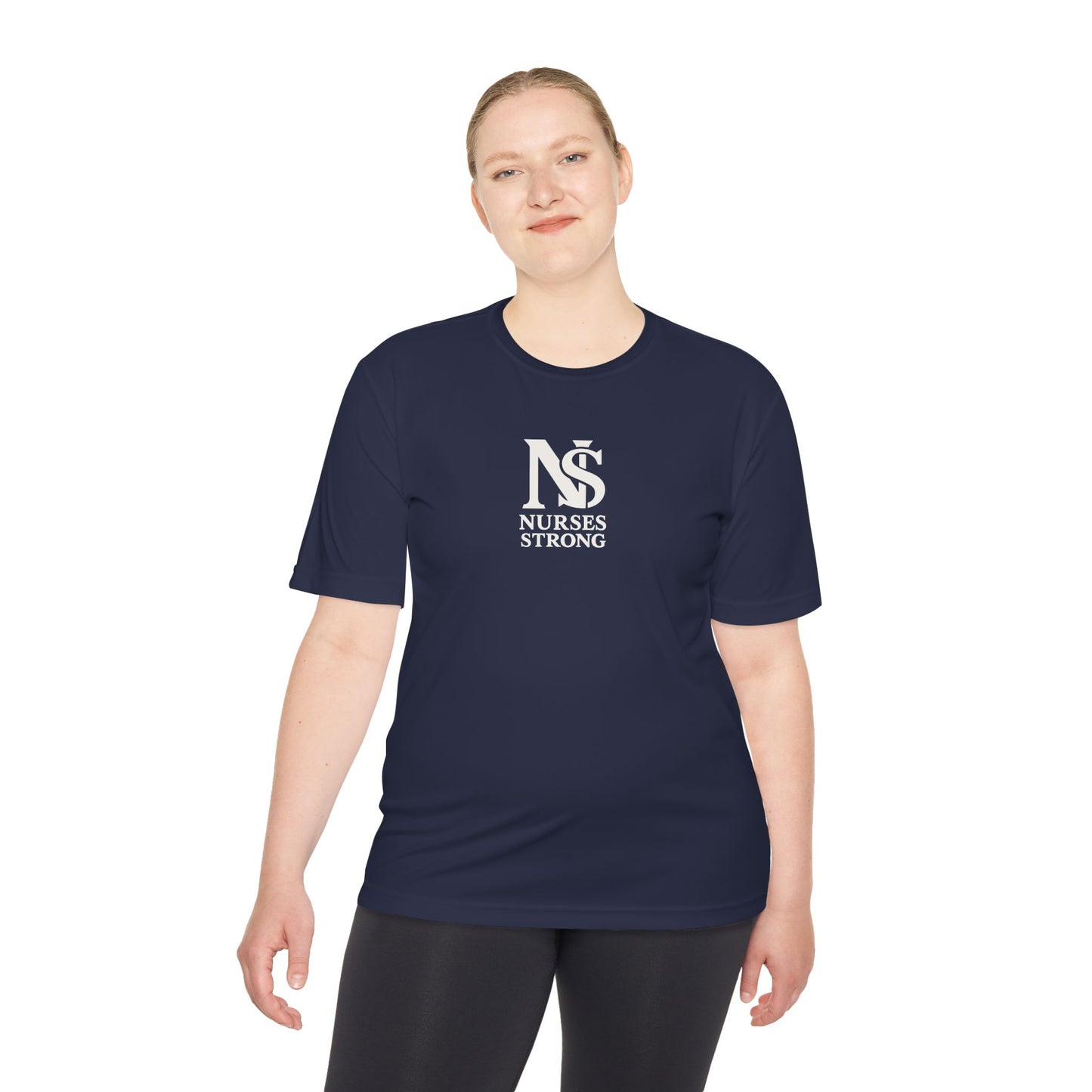 Be the Change Unisex Moisture Wicking Tee - Nurses Strong, Be the Change in Healthcare Tee, Gifts for Nurses, Nursing Apparel, Healthcare Worker Gift