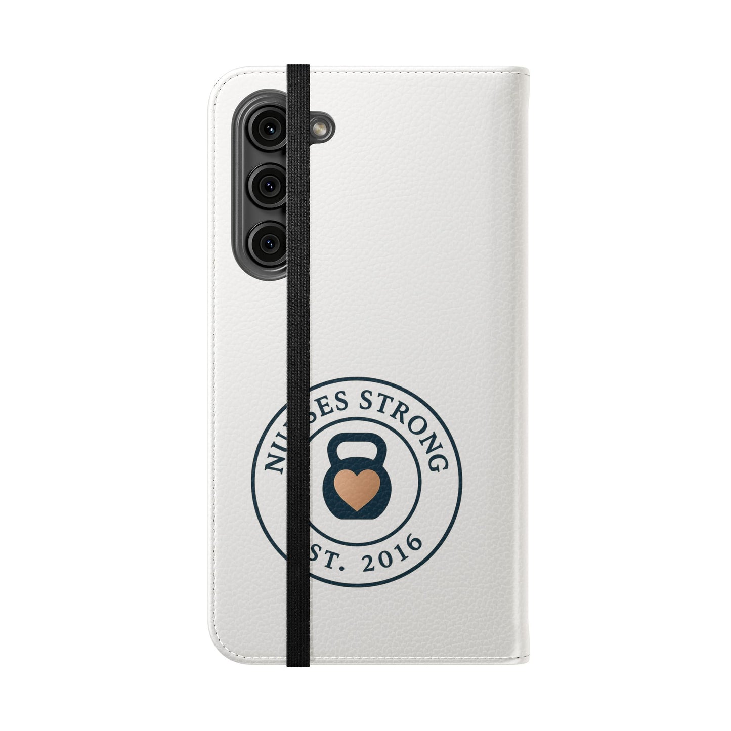 Navy Rose NS  Flip Case | Phone Accessory for Healthcare Workers | Gift for Nurses | Stylish & Functional | Durable Phone Protection
