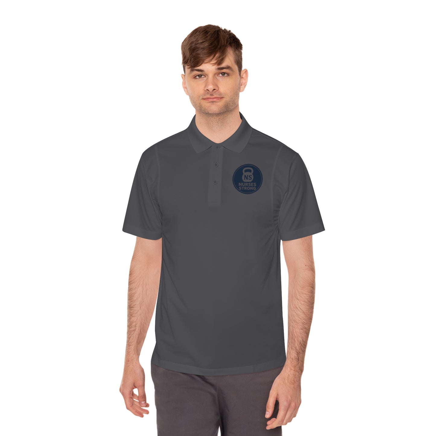 Men's Sport Polo Shirt - Activewear for Fitness, Casual Outings, Gift for Holidays, Sports Team Apparel, Office Wear
