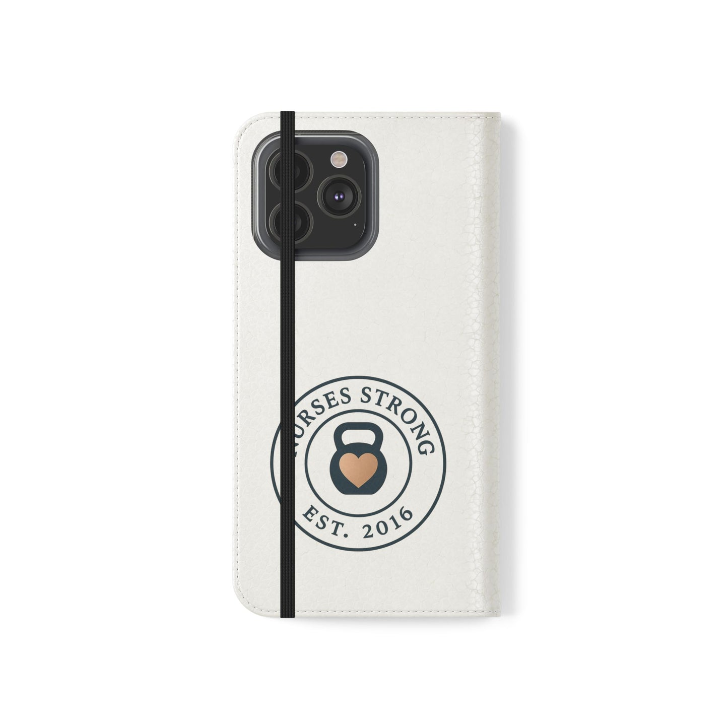 Navy Rose NS  Flip Case | Phone Accessory for Healthcare Workers | Gift for Nurses | Stylish & Functional | Durable Phone Protection