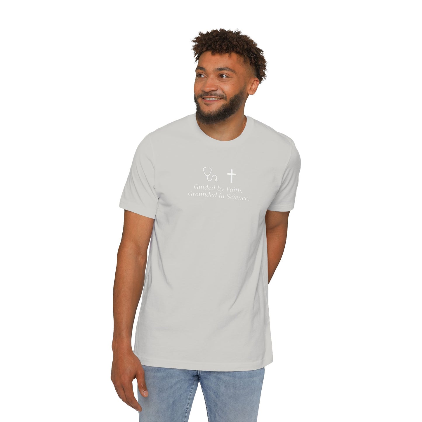 Faith and Science T-Shirt | Casual Wear, USA-Made