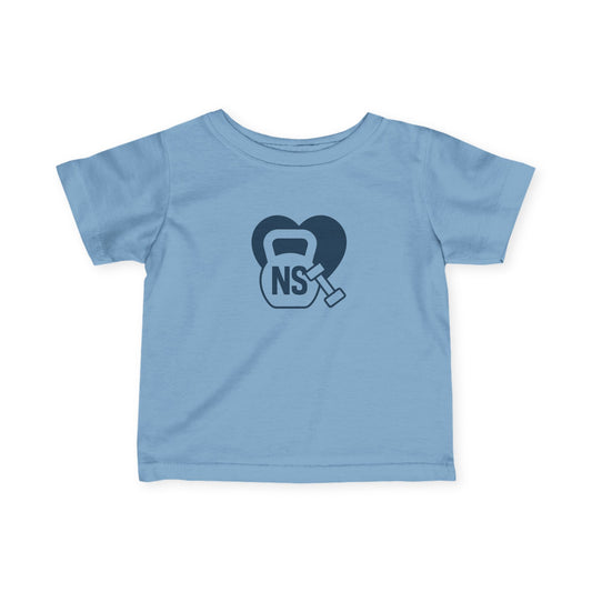 Heart & Kettlebell Infant Tee, Cute Baby Workout Shirt, Newborn Gift for Fitness Parents, Baby Clothes for Gym Lovers, Unique Baby [...]