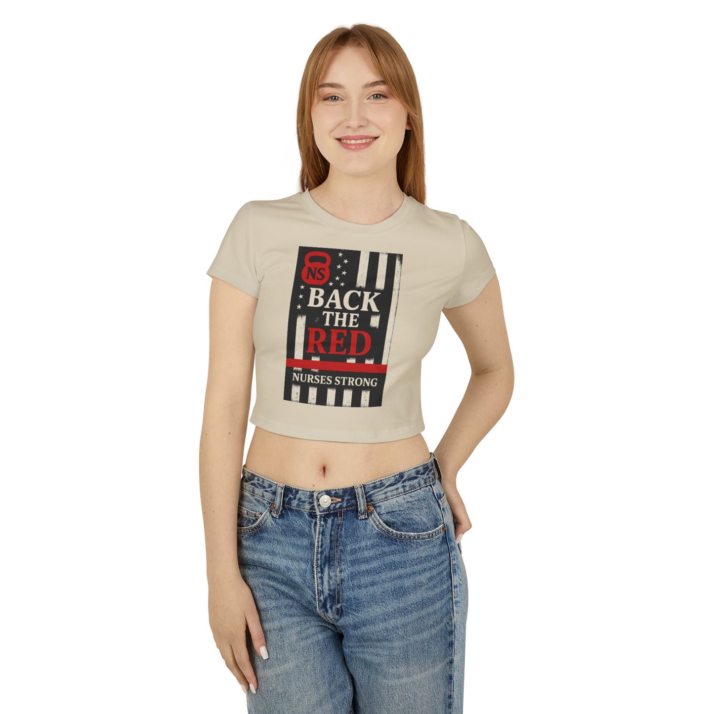 Back the Red Baby Tee