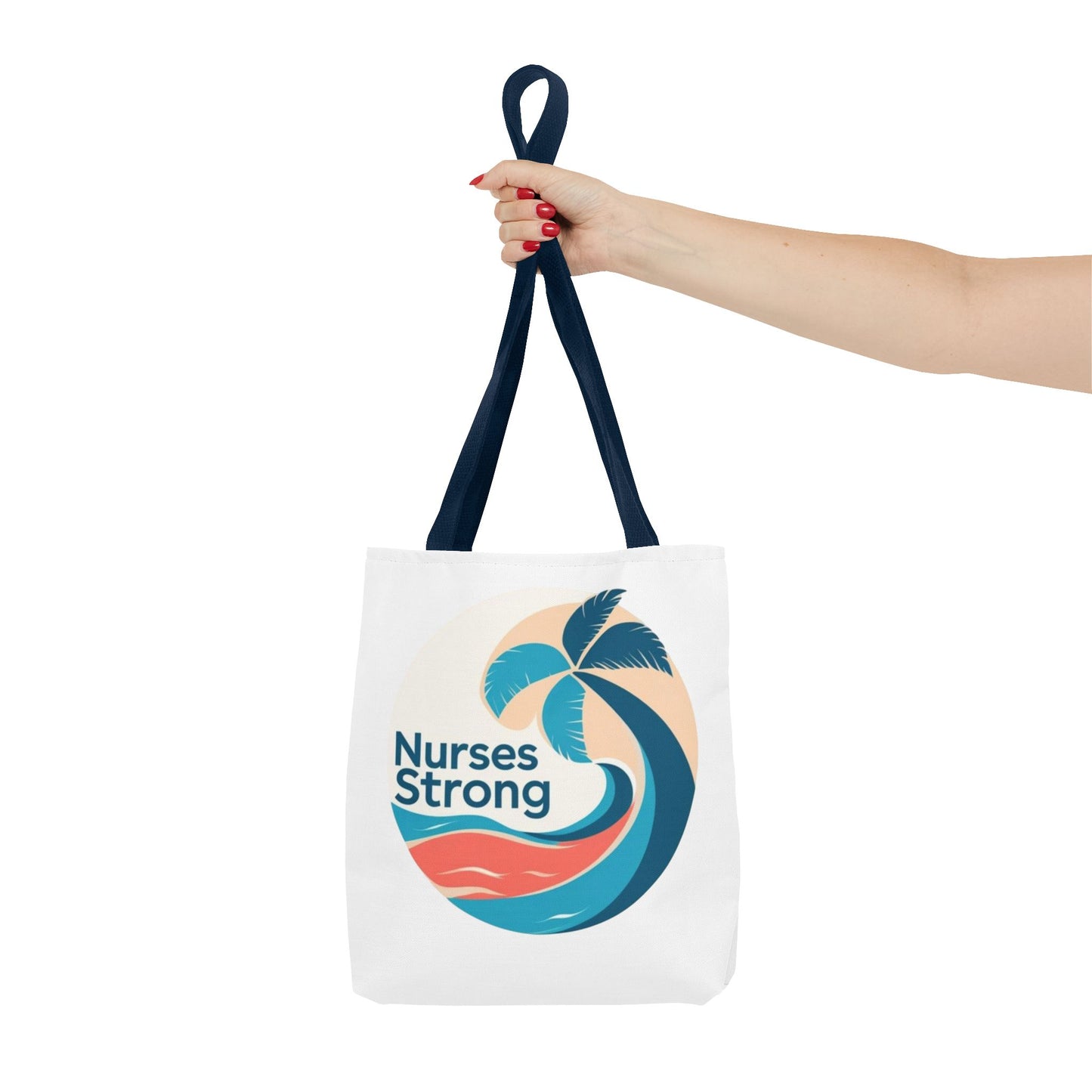 Empowering Nurses Tote Bag - Eco-Friendly, Beach Vibes, Strong Nurse Gifts, Summer Essentials, Nurse Appreciation Bag