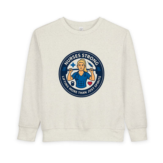 Nurse-Themed Toddler Sweatshirt - Perfect Gift for Little Heroes, Kids' Apparel, Healthcare Appreciation, Birthday Present, Everyday Comfort